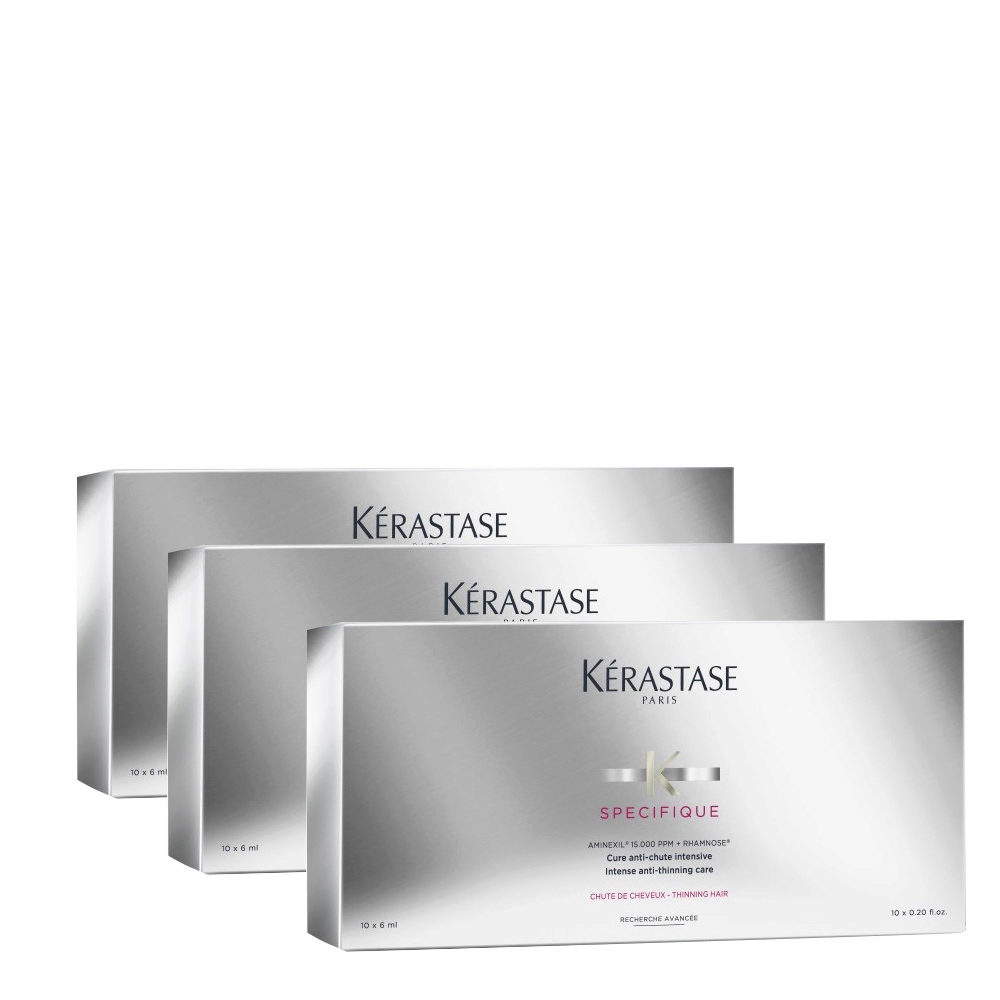 Kerastase Specifique Cure Fiale Anticaduta Intensive 10x6ml x 3 | Hair  Gallery