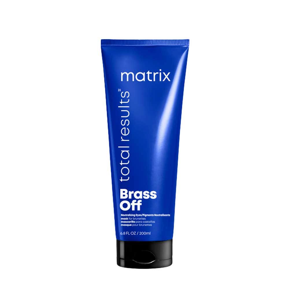 Matrix Total Result Brass Off Mask 200ml - maschera per castane con  schiariture | Hair Gallery