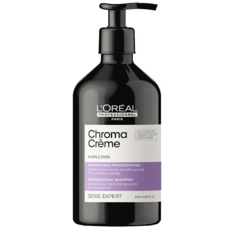 Chroma Creme Purple Shampoo 500ml - shampoo antigiallo per capelli biondi