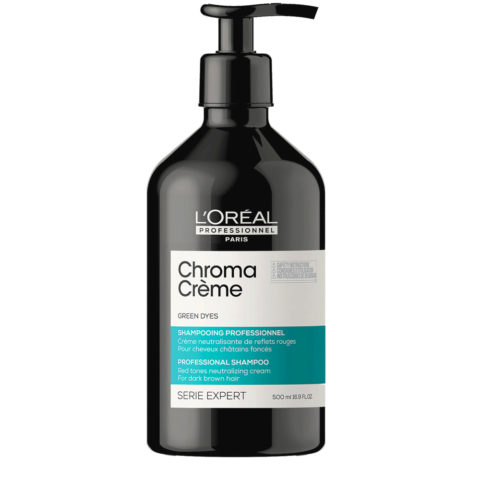 Chroma Creme Matte Shampoo 500ml - shampoo matte per capelli da marrone scuro a nero