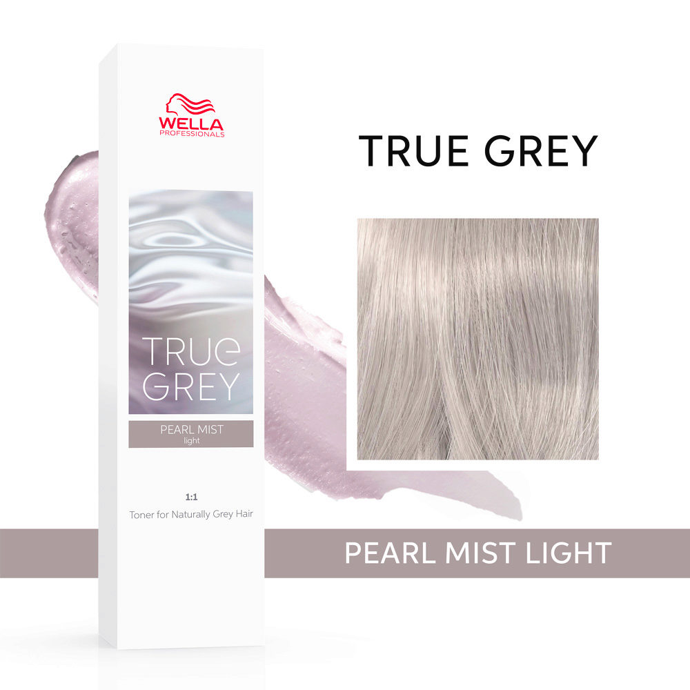 Wella True Grey Pearl Mist Light 60ml - tonalizzante capelli grigio cendrè  | Hair Gallery