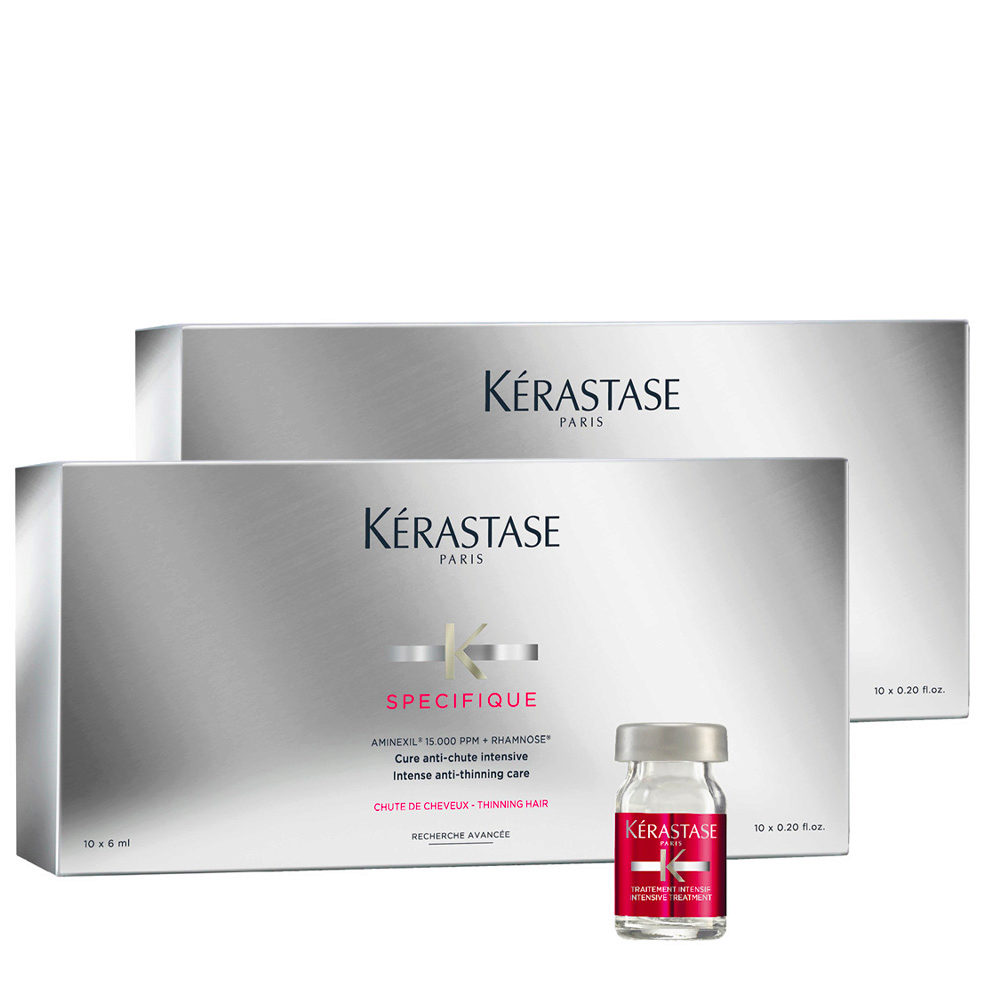 Kerastase Specifique Cure Fiale Anticaduta Intensive 10x6ml x2 pack | Hair  Gallery