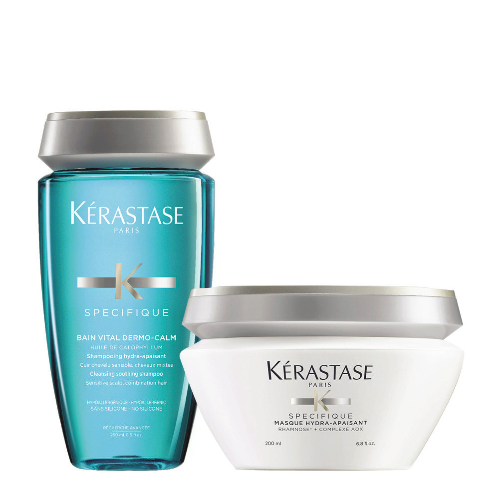 Kerastase Specifique Dermo-Calm Shampoo and Masque Hydra - Apaisant 200ml |  Hair Gallery