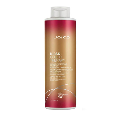 K-Pak Color Therapy Color-Protecting Shampoo 1000ml - shampoo ristrutturante per capelli colorati