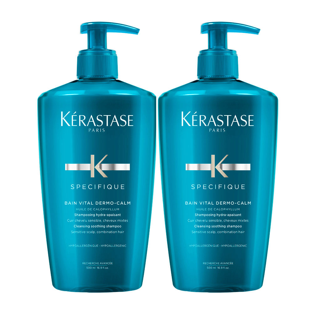 Kerastase Specifique Bain Vital Shampoo Lenitivo per cute irritata 500mlx2  | Hair Gallery
