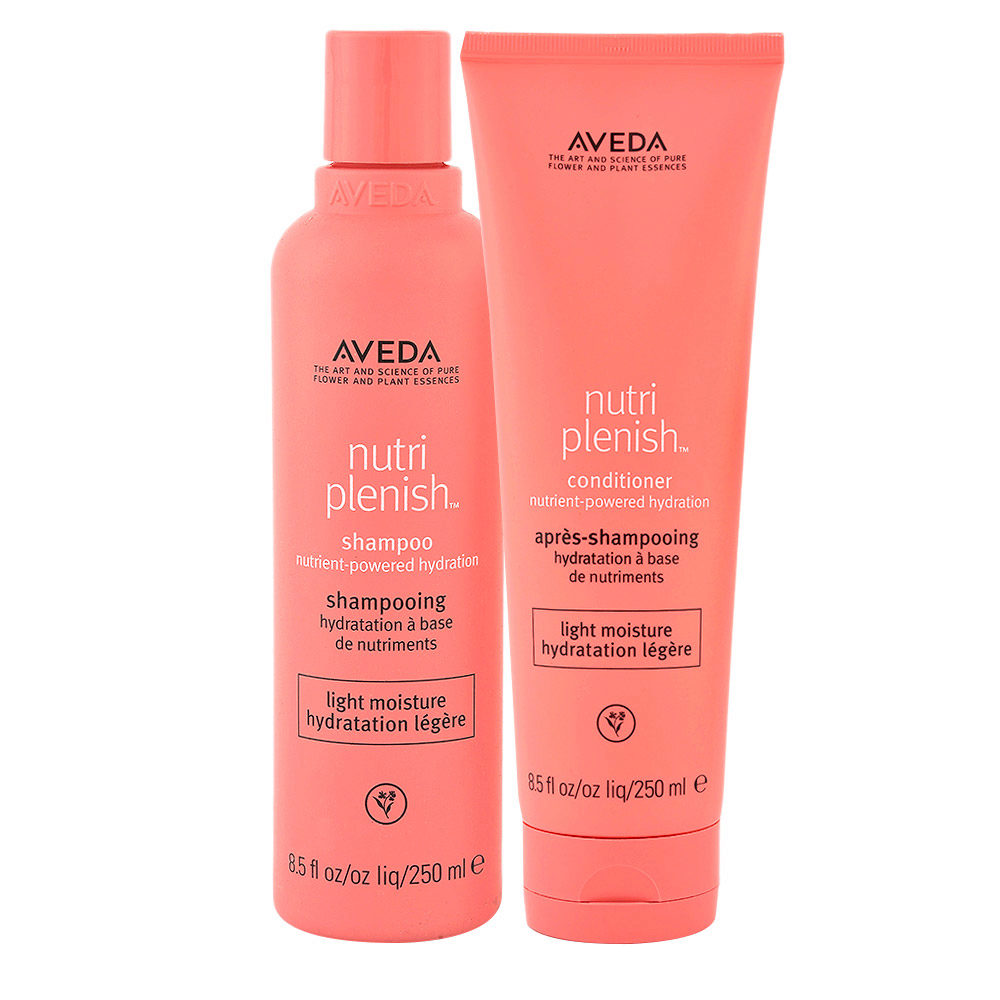Aveda Nutri Plenish Light Moisture Shampoo 250ml Conditioner 250ml | Hair  Gallery