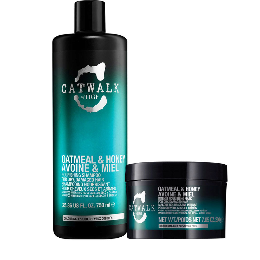 Tigi Catwalk Oatmeal & Honey Shampoo 750ml Mask 200gr | Hair Gallery