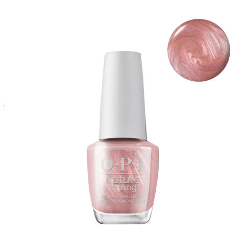 OPI Nature Strong NAT015 Intentions Are Rose Gold 15ml - smalto vegano