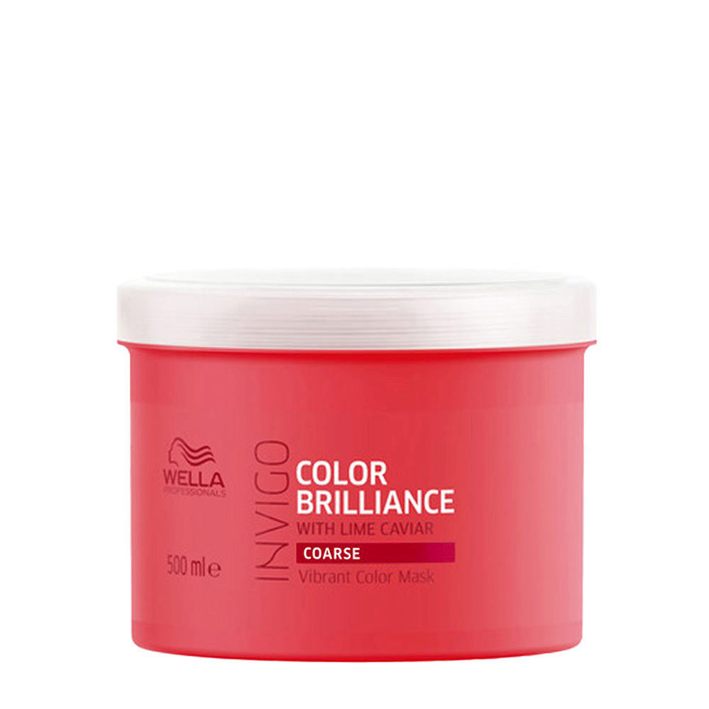 Wella Invigo Color Brilliance Vibrant Color Mask 500ml - capelli grossi |  Hair Gallery