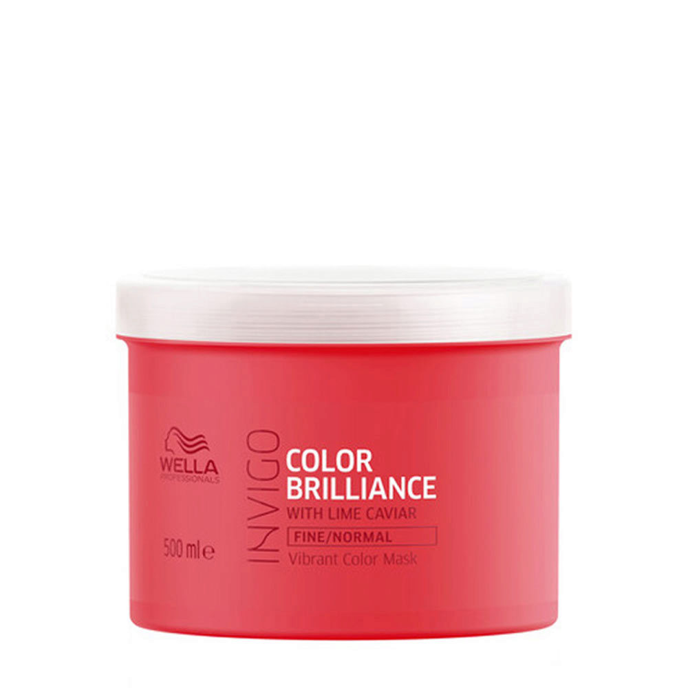 Wella Invigo Color Brilliance Mask capelli normali/fini 500ml | Hair Gallery