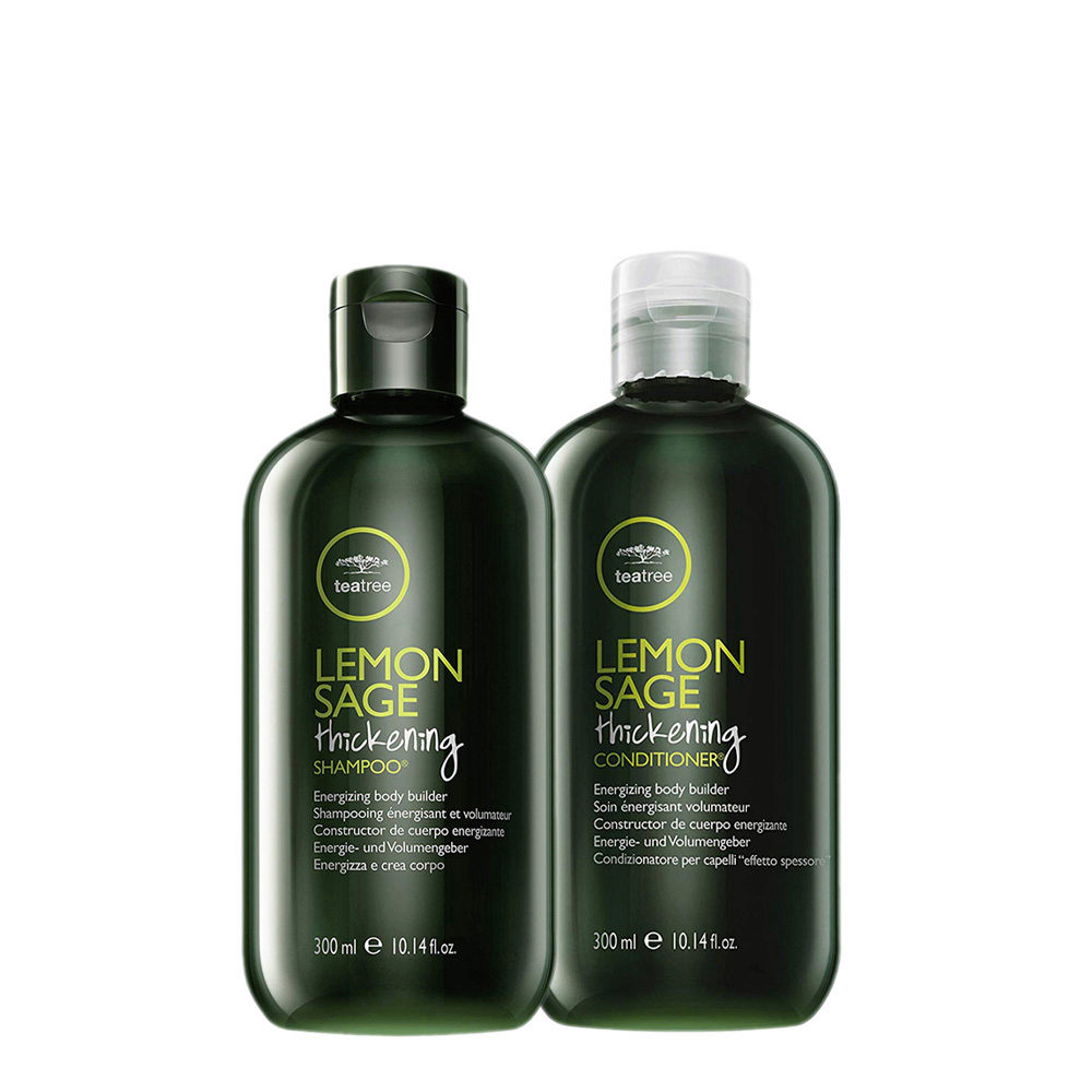 Tea Tree Lemon Sage Thickening Shampoo 300ml Conditioner 300ml | Hair  Gallery