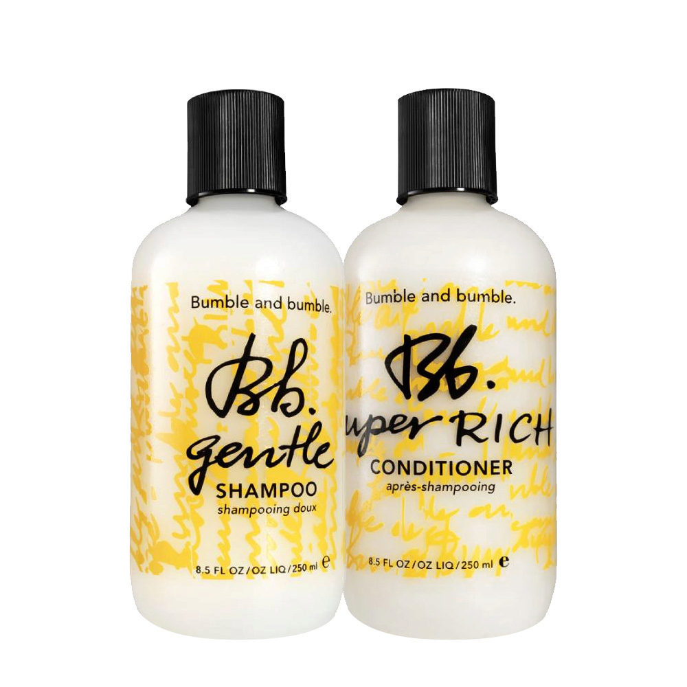 Bumble And Bumble Bb Gentle Shampoo 250ml Super Rich Conditioner 250ml |  Hair Gallery