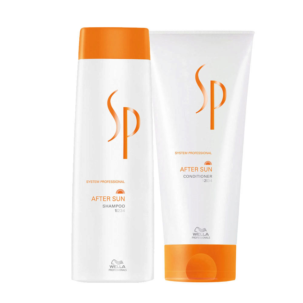 Wella SP After Sun Shampoo 250ml Conditioner 200ml | Hair Gallery