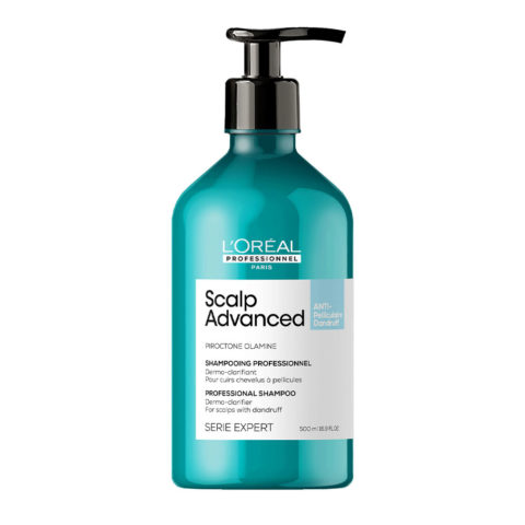 L'Oreal Professionnel Paris Scalp Advanced Anti-Dandruff Shampoo 500ml - shampoo anti forfora