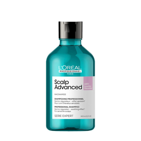 L'Oreal Professionnel Paris Scalp Advanced Anti-Discomfort Shampoo 300ml - shampoo lenitivo