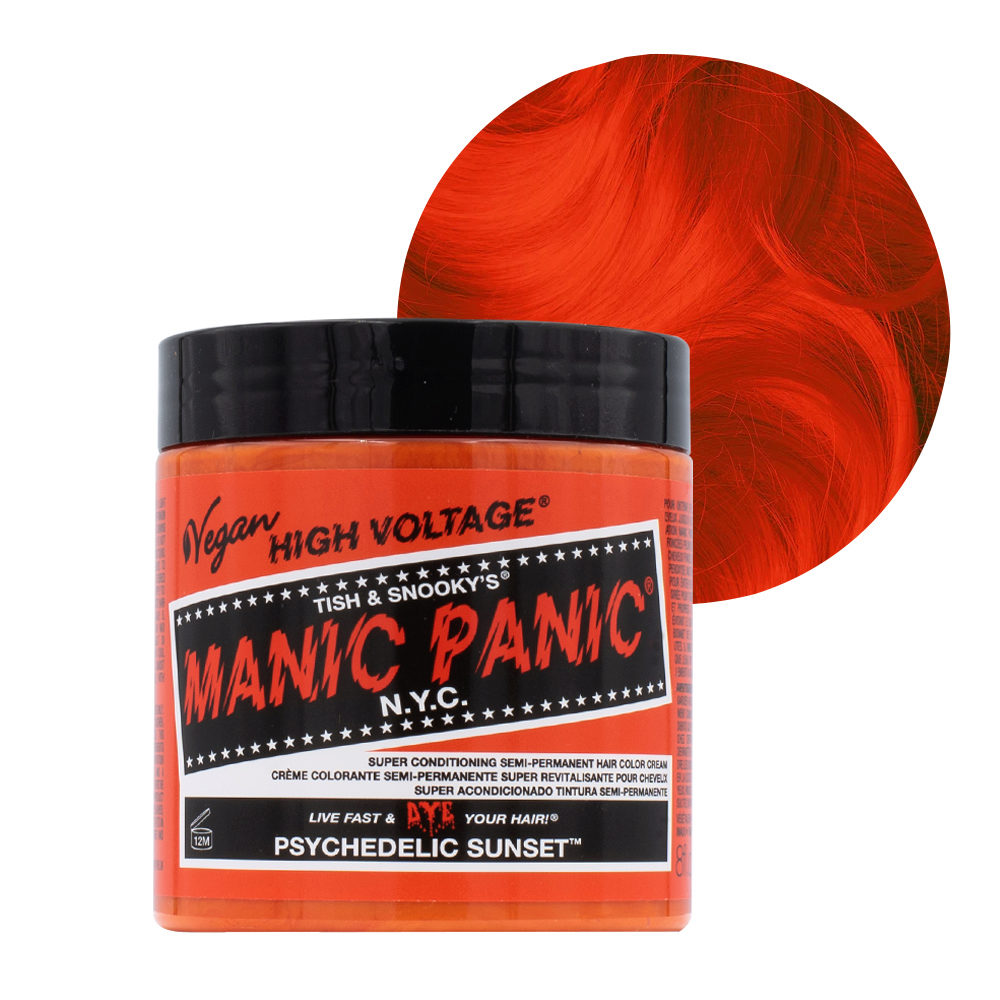 Manic Panic Classic High Voltage Psychedelic Sunset 237ml - crema colorante  semi-permanente | Hair Gallery