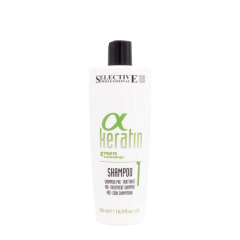 α Keratin Pre-Treatment 500ml - shampoo purificante pre-trattante