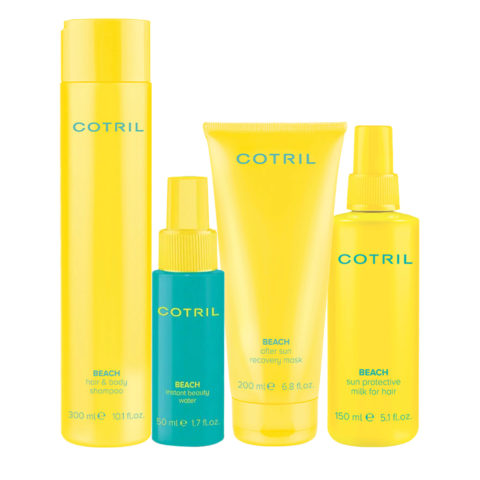 Cotril Beach Shampoo 300ml Beauty Water 50ml Milk Protective 150ml | Hair  Gallery