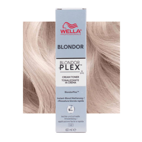 Blondor Plex Cream Toner Pale Silver /81 60ml - tonalizzante in crema
